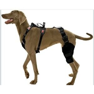 SurfPaws Professional Dog Knee Brace w/ Harness- Large New w/Fast Shipping